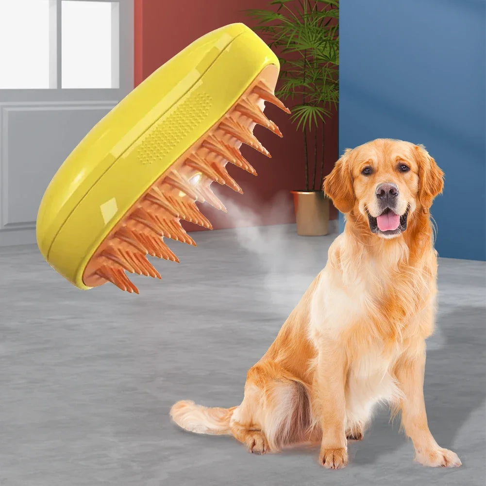 CepilloPurrfecto™ - Cepillo eléctrico de vapor para mascotas