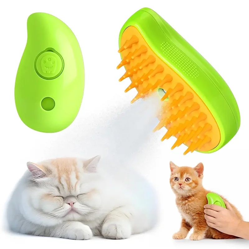 CepilloPurrfecto™ - Cepillo eléctrico de vapor para mascotas