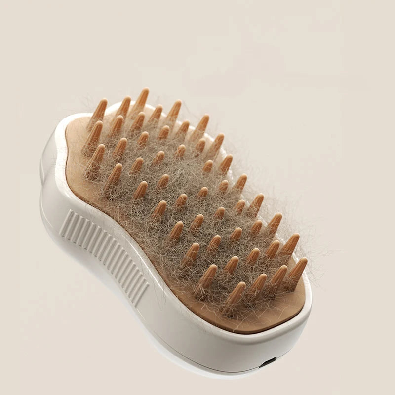 PeluPatita™ - Cepillo suave con tecnología de vapor para mascotas
